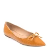 Journee Collection Womens Devalyn Flat - Tan -Chic Shoe Shop US 01 107049 00
