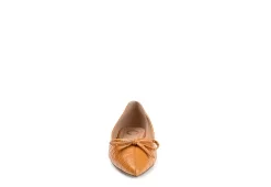 Journee Collection Womens Devalyn Flat - Tan -Chic Shoe Shop US 01 107049 02