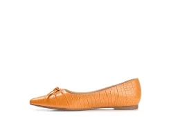 Journee Collection Womens Devalyn Flat - Tan -Chic Shoe Shop US 01 107049 03
