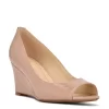 Nine West Womens Cape 9x9 Wedge - Natural -Chic Shoe Shop US 01 107191 00