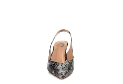 Journee Collection Womens Mikoa Pump - Grey -Chic Shoe Shop US 01 107283 02