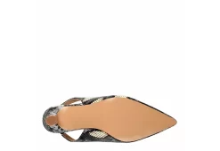 Journee Collection Womens Mikoa Pump - Grey -Chic Shoe Shop US 01 107283 06