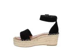 Michael By Michael Shannon Womens Bridgette Wedge Sandal - Black -Chic Shoe Shop US 01 107381 03