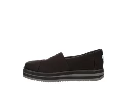 Toms Womens Alparagata Midform Espadrille - Black -Chic Shoe Shop US 01 107400 03