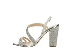 N By Nina Womens Sabetha Sandal - Silver -Chic Shoe Shop US 01 107407 03