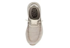 Heydude Womens Sirocco Slip On Sneaker - Natural -Chic Shoe Shop US 01 107467 05