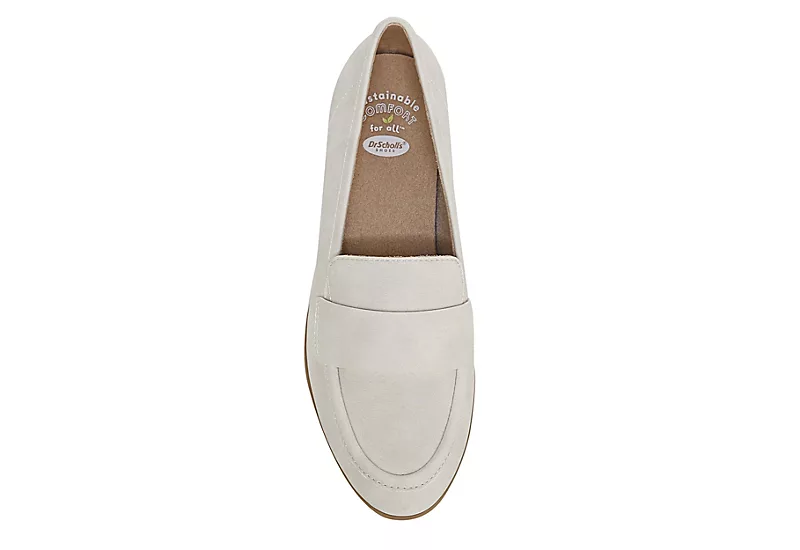 Dr. Scholl's Womens Rate Moc Loafer - Off White 8 Dr. Scholl's Womens Rate Moc Loafer - Off White - Image 6