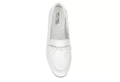 Michael By Michael Shannon Womens Suzie Loafer - White -Chic Shoe Shop US 01 107558 05