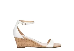 Unisa Womens Karder Wedge Sandal - White -Chic Shoe Shop US 01 107562 01