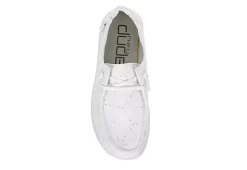 Heydude Womens Wendy Rise Slip On Sneaker - White -Chic Shoe Shop US 01 107706 05