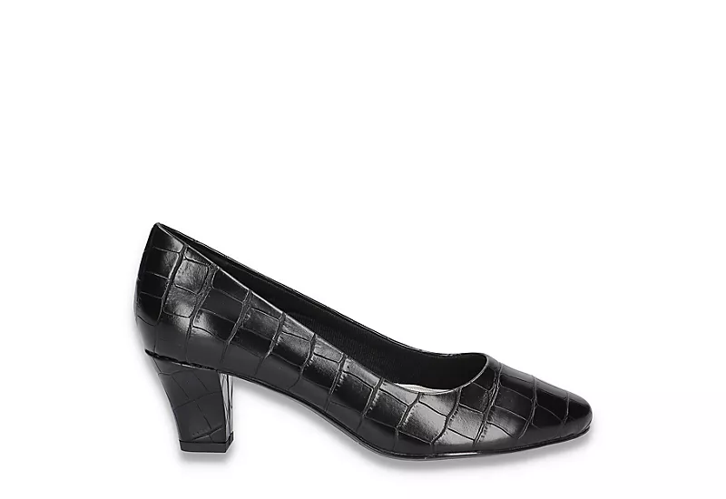 Easy Street Womens Ballari Pump - Black 3 Easy Street Womens Ballari Pump - Black