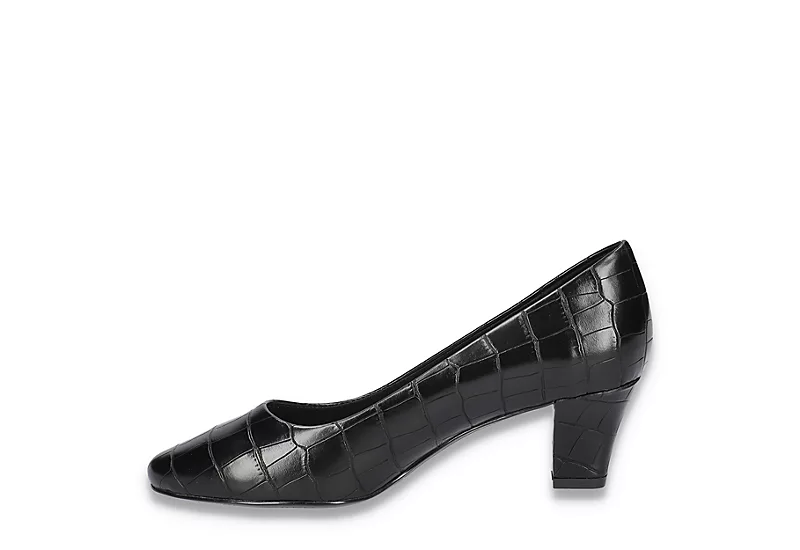 Easy Street Womens Ballari Pump - Black 6 Easy Street Womens Ballari Pump - Black - Image 4