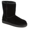 Koolaburra By Ugg Womens Koola Short Fur Boot - Black -Chic Shoe Shop US 01 122352 00