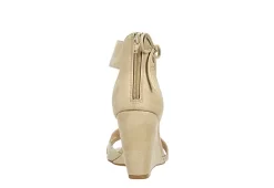 Chinese Laundry Womens Celly Wedge Sandal - Beige -Chic Shoe Shop US 01 132194 04