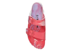 Birkenstock Womens Arizona Essentials Slide Sandal - Coral -Chic Shoe Shop US 01 201446 05