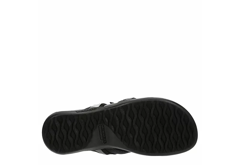 Merrell Womens District 3 Outdoor Sandal - Black 9 Merrell Womens District 3 Outdoor Sandal - Black - Image 7