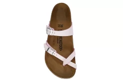 Birkenstock Womens Mayari Footbed Sandal - Pale Pink 14 Birkenstock Womens Mayari Footbed Sandal - Pale Pink -Chic Shoe Shop US 01 202082 05