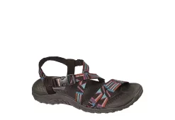 Skechers Womens Reggae Native Vibez Outdoor Sandal - Chocolate