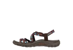 Skechers Womens Reggae Native Vibez Outdoor Sandal - Chocolate -Chic Shoe Shop US 01 202402 02