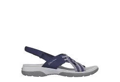 Skechers Womens Arch Fit Reggae Sport-hometown Womens Sandal - Navy -Chic Shoe Shop US 01 202493 01