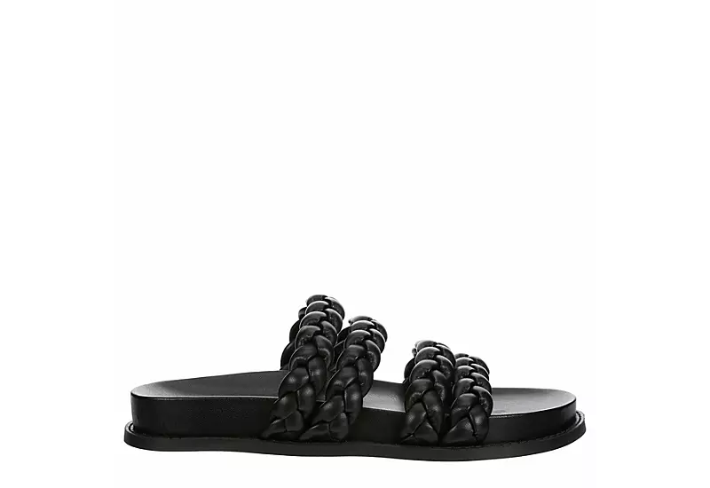 Limelight Womens Maxine Slide Sandal - Black 4 Limelight Womens Maxine Slide Sandal - Black - Image 2
