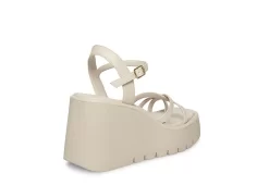 Madden Girl Womens Vaultt Wedge Sandal - Taupe -Chic Shoe Shop US 01 202556 03