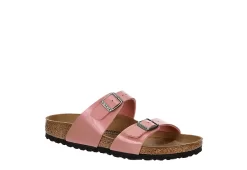 Birkenstock Womens Sydney Footbed Sandal - Pink