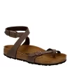 Birkenstock Womens Yara Footbed Sandal - Brown -Chic Shoe Shop US 01 202790 00