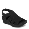 Skechers Womens Pier Lite-memory Maker Sandal - Black -Chic Shoe Shop US 01 203055 00