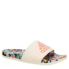 Adidas Womens Adilette Comfort Slide Sandal - Off White -Chic Shoe Shop US 01 203099 00