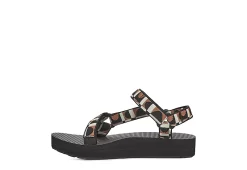 Teva Womens Midform Universal Platform Outdoor Sandal - Black -Chic Shoe Shop US 01 203149 02