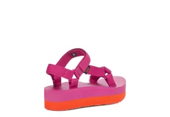Teva Womens Flatform Universal Platform Outdoor Sandal - Fuschia -Chic Shoe Shop US 01 203150 03