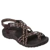 Skechers Womens Reggae Irie Mon Trail Grazer Outdoor Sandal - Chocolate -Chic Shoe Shop US 01 203282 00
