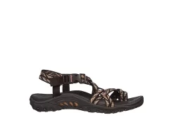 Skechers Womens Reggae Irie Mon Trail Grazer Outdoor Sandal - Chocolate -Chic Shoe Shop US 01 203282 01