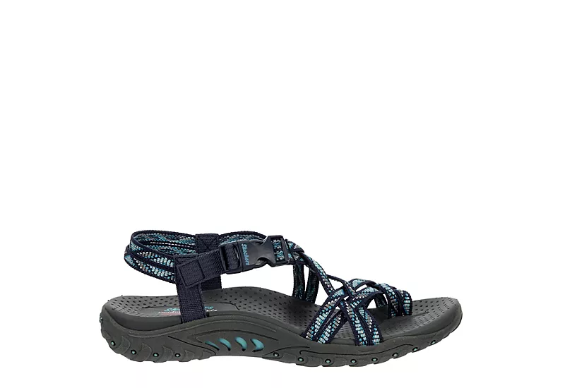 Skechers Womens Reggae Irie Mon Trail Grazer Outdoor Sandal - Navy 4 Skechers Womens Reggae Irie Mon Trail Grazer Outdoor Sandal - Navy - Image 2