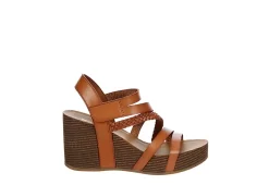 Xappeal Womens Maggy Wedge Sandal - Cognac -Chic Shoe Shop US 01 203298 01