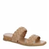 Michael By Michael Shannon Womens Patrice Wedge Sandal - Beige