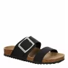 Bjorndal Womens Courtney Footbed Sandal - Black -Chic Shoe Shop US 01 203302 00
