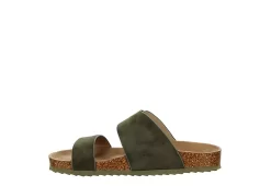 Bjorndal Womens Courtney Footbed Sandal - Olive -Chic Shoe Shop US 01 203304 03