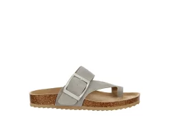 Bjorndal Womens Laurie Footbed Sandal - Grey -Chic Shoe Shop US 01 203305 01
