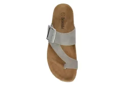 Bjorndal Womens Laurie Footbed Sandal - Grey -Chic Shoe Shop US 01 203305 05