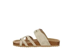 Bjorndal Womens Sami Footbed Sandal - Gold -Chic Shoe Shop US 01 203313 03