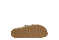 Bjorndal Womens Sami Footbed Sandal - Gold -Chic Shoe Shop US 01 203313 06