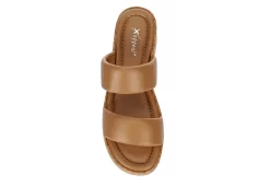 Xappeal Womens Bethany Wedge Sandal - Tan 14 Xappeal Womens Bethany Wedge Sandal - Tan -Chic Shoe Shop US 01 203326 05