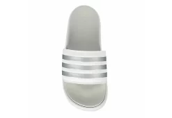 Adidas Womens Adilette Platform Slide Sandal - White -Chic Shoe Shop US 01 203333 05
