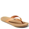 Reef Womens Stella Court Flip Flop Sandal - Orange -Chic Shoe Shop US 01 203339 00
