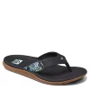 Reef Womens Santa Ana Flip Flop Sandal - Black -Chic Shoe Shop US 01 203343 00