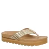 Reef Womens Horizon Shea Hi Slide Sandal - Champagne -Chic Shoe Shop US 01 203345 00