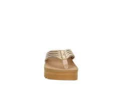 Reef Womens Horizon Shea Hi Slide Sandal - Champagne -Chic Shoe Shop US 01 203345 02