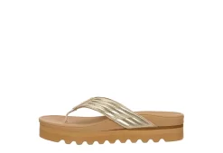 Reef Womens Horizon Shea Hi Slide Sandal - Champagne -Chic Shoe Shop US 01 203345 03